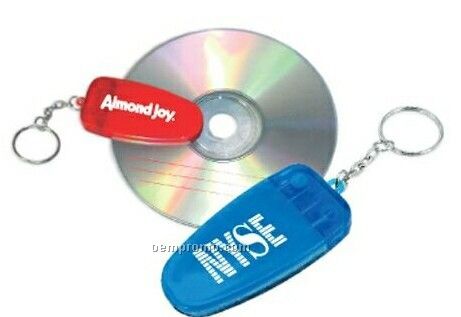 CD Cleaner Keychain