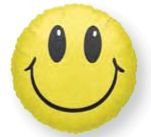 4" Smile Face Balloon