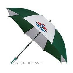 62" Golf Umbrella W/ Fiberglass Shaft & Id Handle