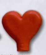 Heart Stock Shape Pencil Top Eraser