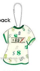 Las Vegas $100 Bill T-shirt Zipper Pull