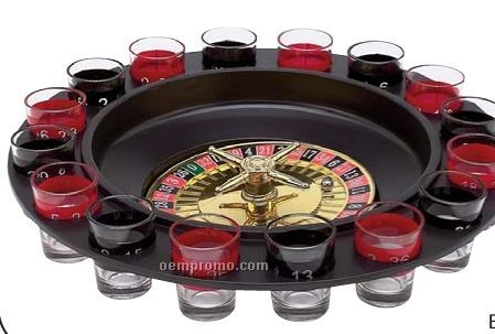 Maxam 16 Shot Roulette Drinking Game Set