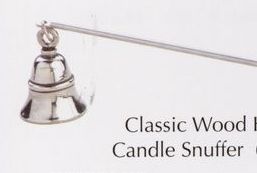 Classic Wood Handle Candle Snuffer