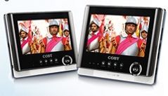 Coby Dual Screen 7" Tablet DVD Player
