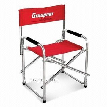 Folding Director Chair With Aluminum Tube Frame