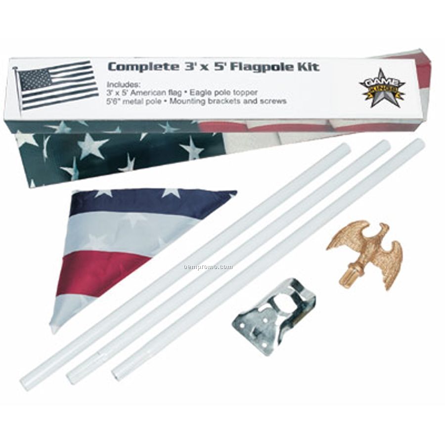 Premium Complete Flag Pole Kit
