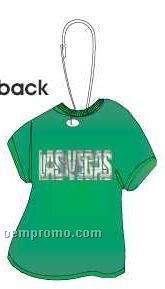 Las Vegas Block Letter $100 Bill T-shirt Zipper Pull