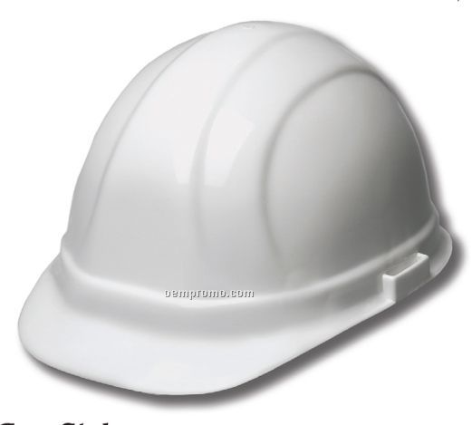 Omega II Cap Hard Hat W/ 6 Point Mega Ratchet Suspension - Silver