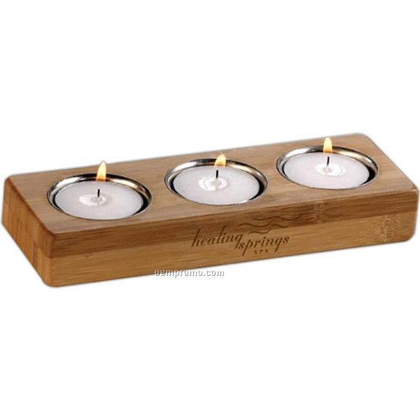 Trio Tealight Candle Holder