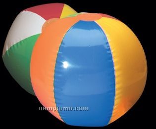 16" Inflatable Rainbow Beach Ball
