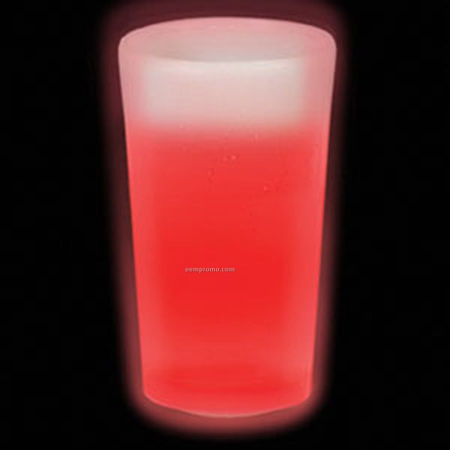2 Oz. Red Glow Shot Glass