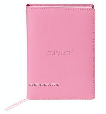 Colorplay Leather Journal With 100 Lined Sheets & Matching Bookmark Ribbon