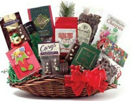 Holiday Sweet Tooth Festive Basket