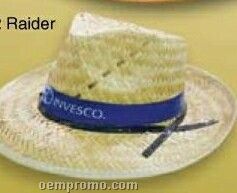 Imported Raider Blank Straw Hat