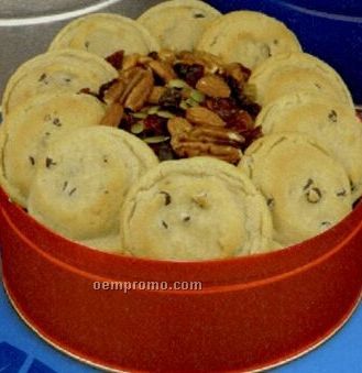 Cookie Nut Combos - Chocolate Chip (5 Cookies) Roasted Almonds (5 Oz.)