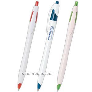 Svelte Plastic Click Pen (Overseas 8-10 Weeks)