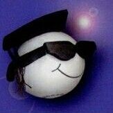 Cool Characters Deluxe Coolball Cool Grad Guy Antenna Ball