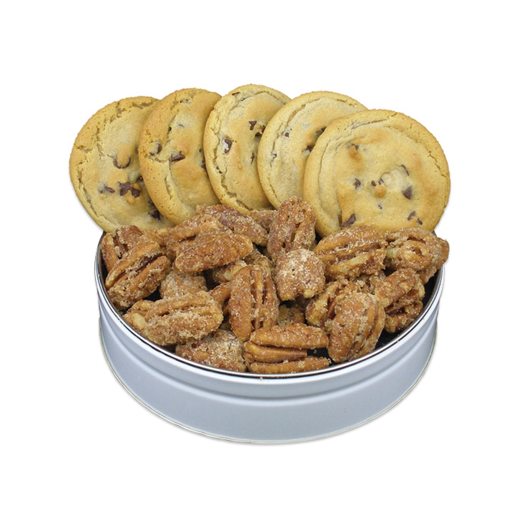 Cookie Nut Combos - Chocolate Chip (5 Cookies) Honey Toasted Pecans (4 Oz.)
