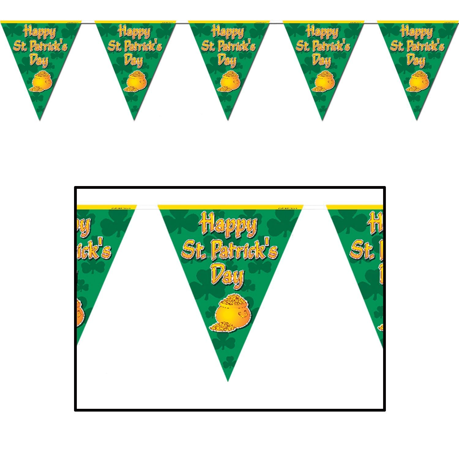 Happy St. Patrick's Day Pennant Banner
