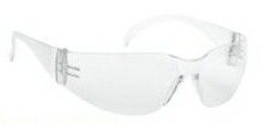 Lightweight Safety Glasses W/Clear Anti-fog Lens & Clear Frame