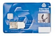 Credit Card Style Flash Drive W/Plastic Casing (512 Mb)
