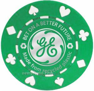Eco Friendly Poker Chip (1 Side Imprint)