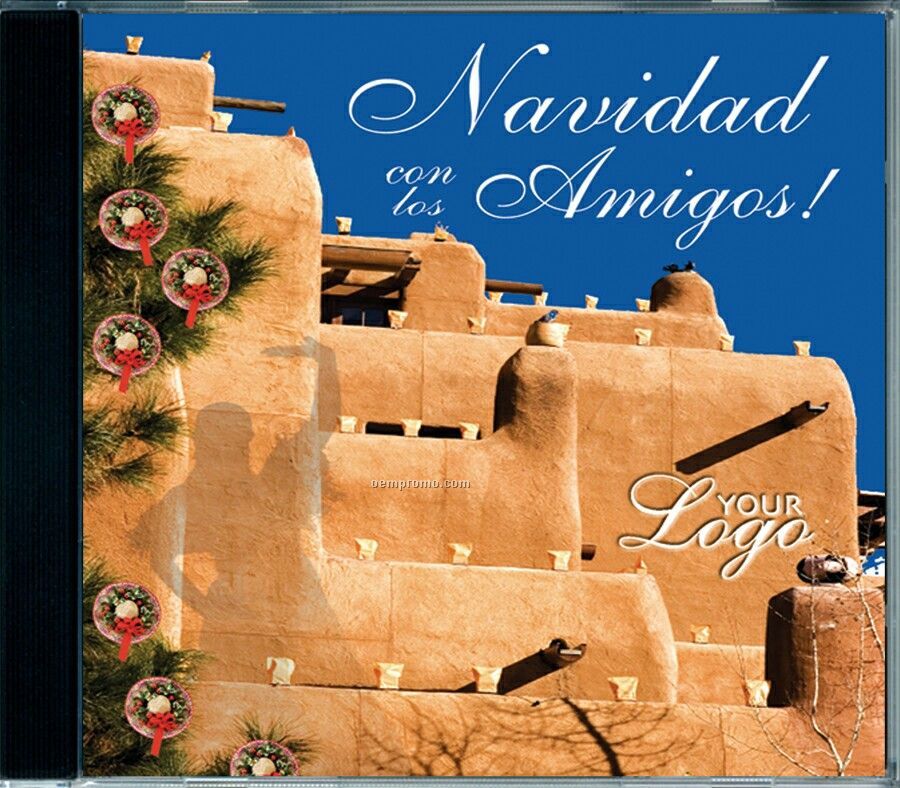Navidad Con Los Amigos Music CD