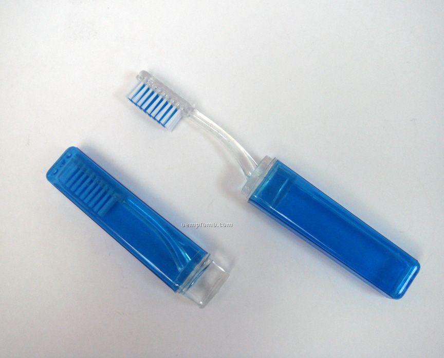 Travel Tooth Brush- Blue