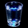 Clear Liquid Activated Light Up Shot Glass With Blue LED