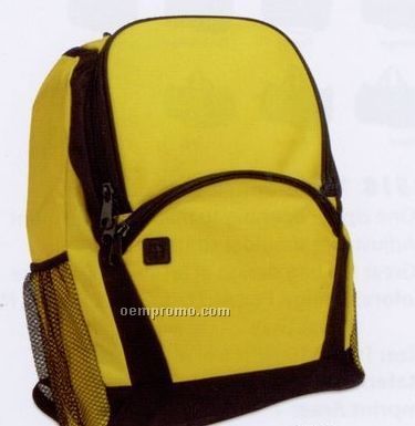 Academic Poly Canvas Backpack (Blank)
