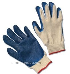 Economy Coated String Gloves (Small)