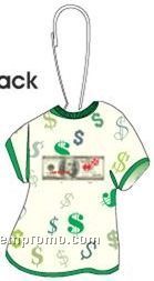 Las Vegas Dice $100 Bill T-shirt Zipper Pull