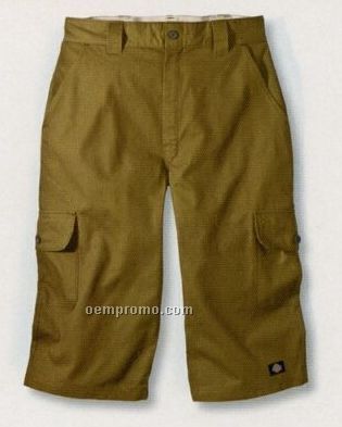 17" Relaxed Fit Dobby Cargo Shorts