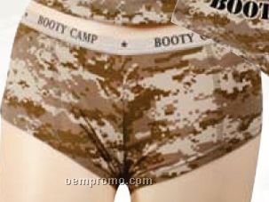 Women's Desert Digital Camouflage Booty Camp Underwear