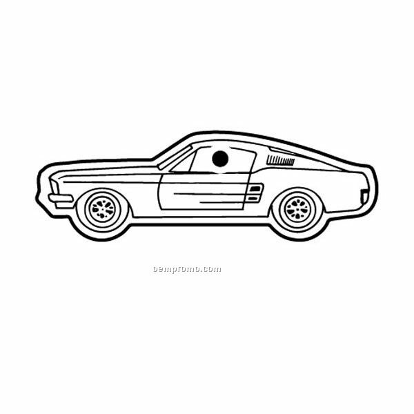 Stock Shape Collection Mustang Key Tag