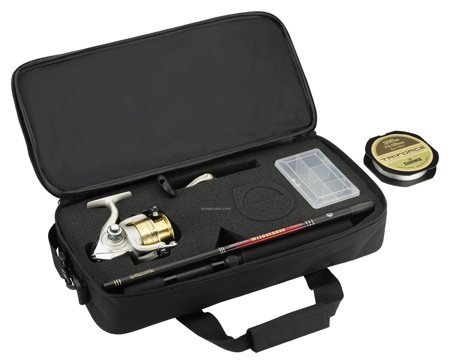 Daiwa Sweepfire Executive Rod & Reel Travel Pack In Soft Case