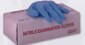 Disposable Blue Nitrile Gloves (Small)