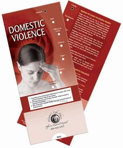 Domestic Violence Pocket Slider Chart/ Brochure