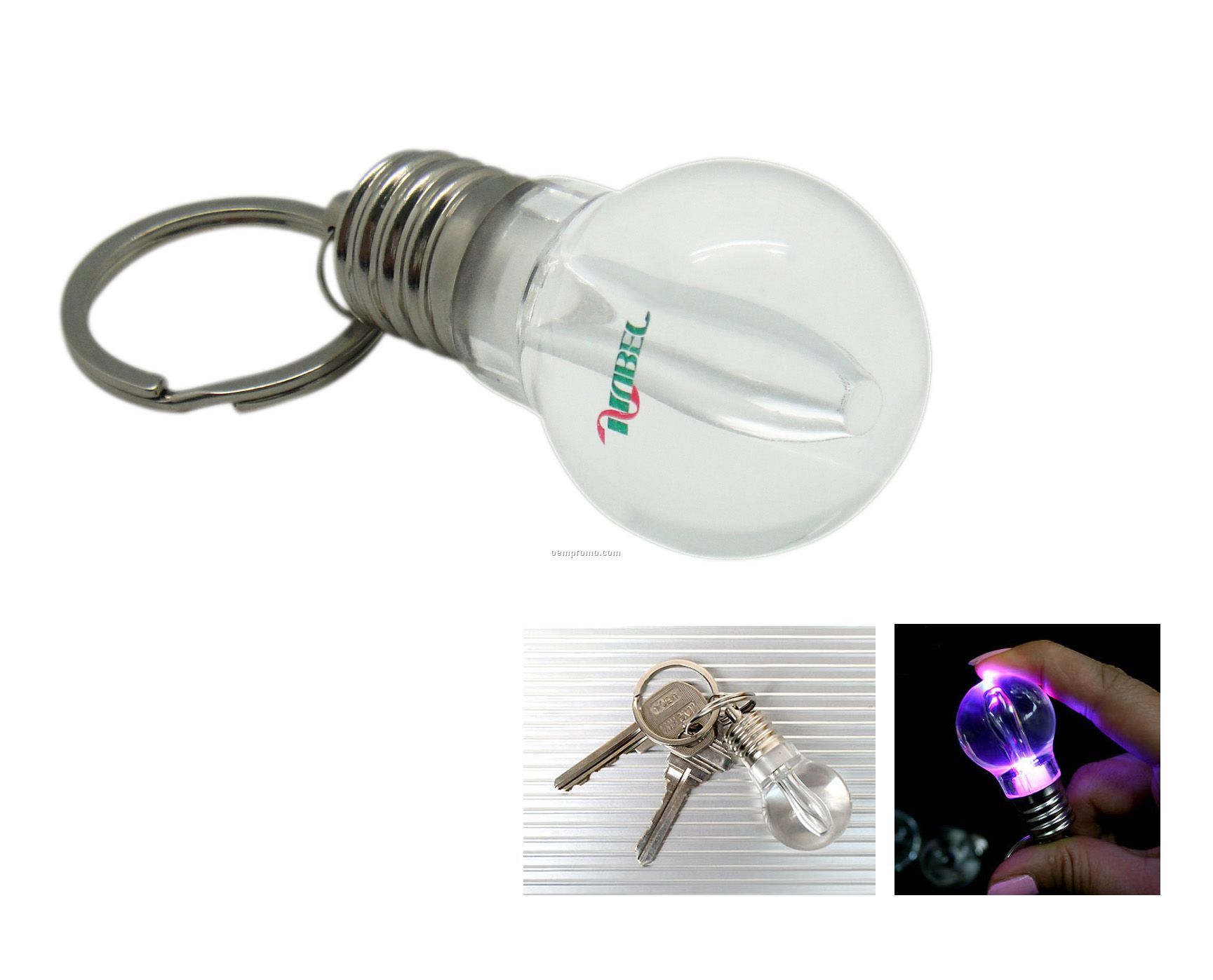 LED Bulb Keychain