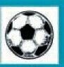 Sport Stock Temporary Tattoo - Soccer Ball 2 (1.5"X1.5")