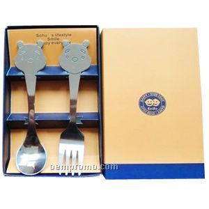 Children's Spoon & Fork Set