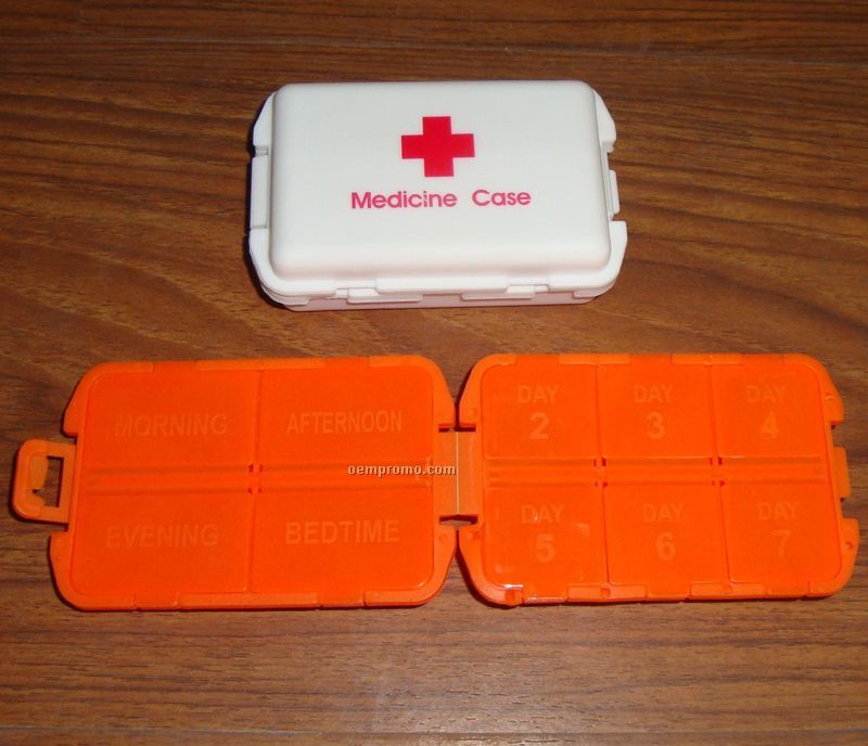 Oblong Pill Box