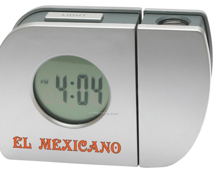 Time Projection Alarm Clock W/ Temperature Function