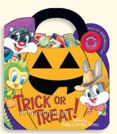 Trick Or Treat! Board Book W/ Sound - Children's Book