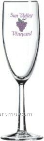 5-3/4 Oz. Noblesse Flute Champagne Glass With Hex Stem