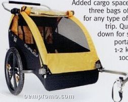 Burley Honey Bee Shopping Cart/Baby Stroller W/ Non Zip Cover