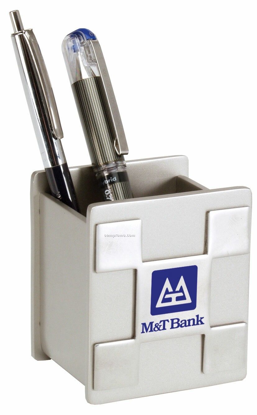Metal Cell Phone Holder & Pen Box