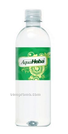 16.9 Oz. Aquatek Bottled Water - Small Label
