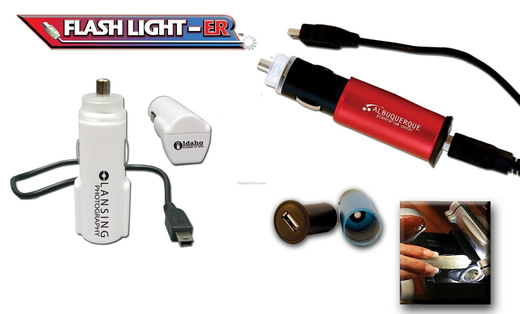 Dual Function USB Flashlighter