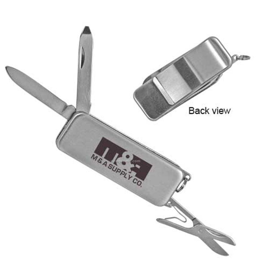 Multi-function Knife With Money Clip